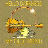 Hello Darkness My Old Friend Funny 2024 Solar Eclipse 4.8.24 Garment-Dyed Women's Muscle Tee thumb 6