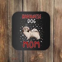 Havanese Dog Mom Funny Havanese Owner Quote For Women Coaster thumb 0