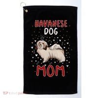Havanese Dog Mom Funny Havanese Owner Quote For Women Golf Towel thumb 0