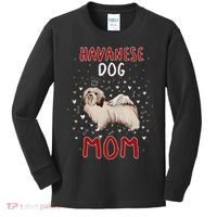 Havanese Dog Mom Funny Havanese Owner Quote For Women Kids Long Sleeve Shirt thumb 0
