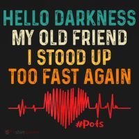 Hello Darkness My Old Friend I Stood Up Too Fast Again Pots Women's Hoodie thumb 2