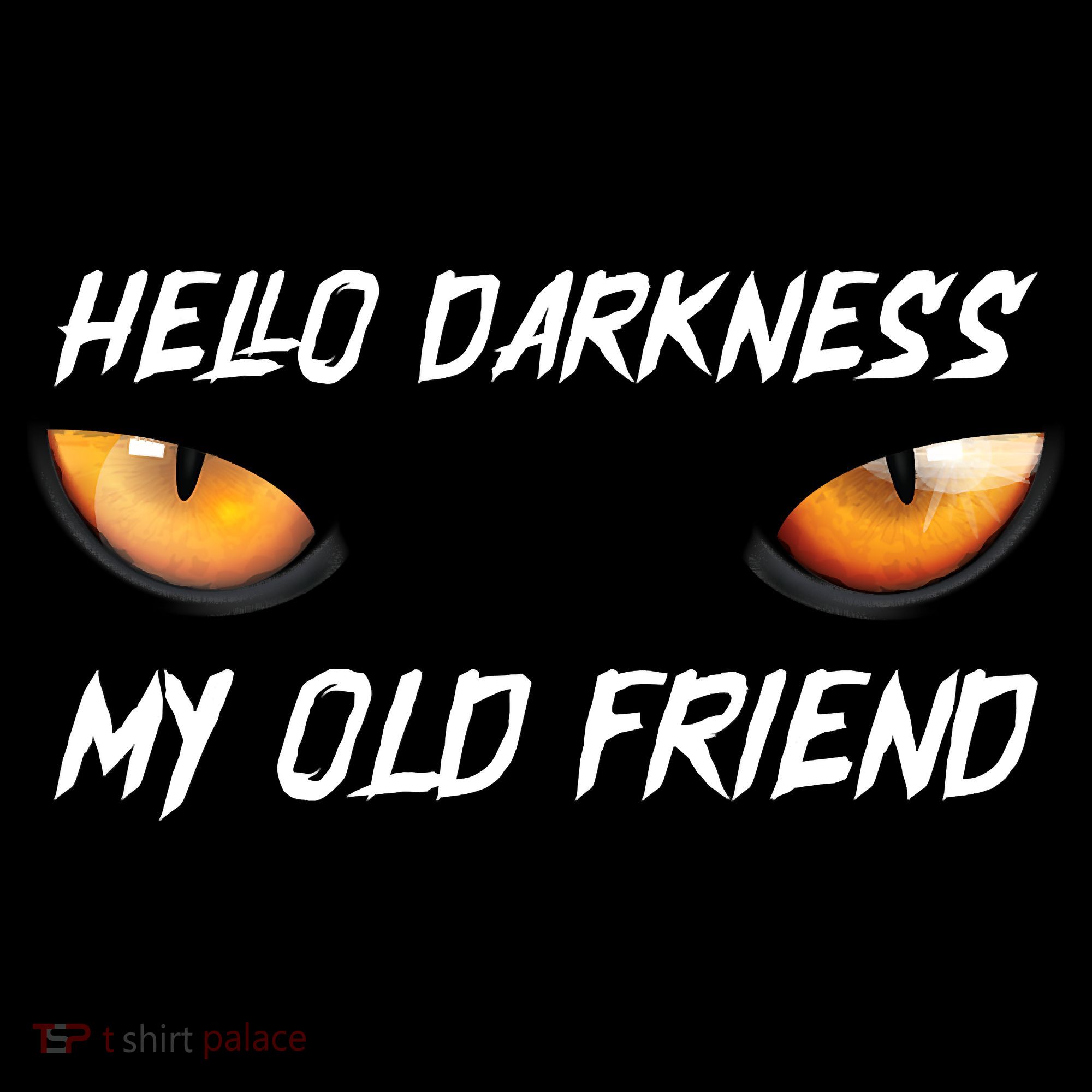 Hello Darkness My Old Friend Halloween Costume Cat Coffee Mug