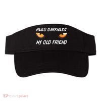 Hello Darkness My Old Friend Halloween Costume Cat Visor thumb 0