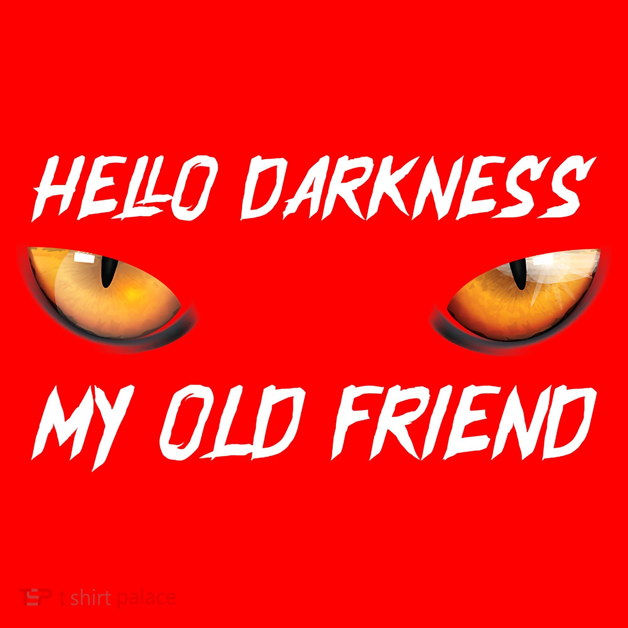 Hello Darkness My Old Friend Halloween Costume Cat Santa Hat