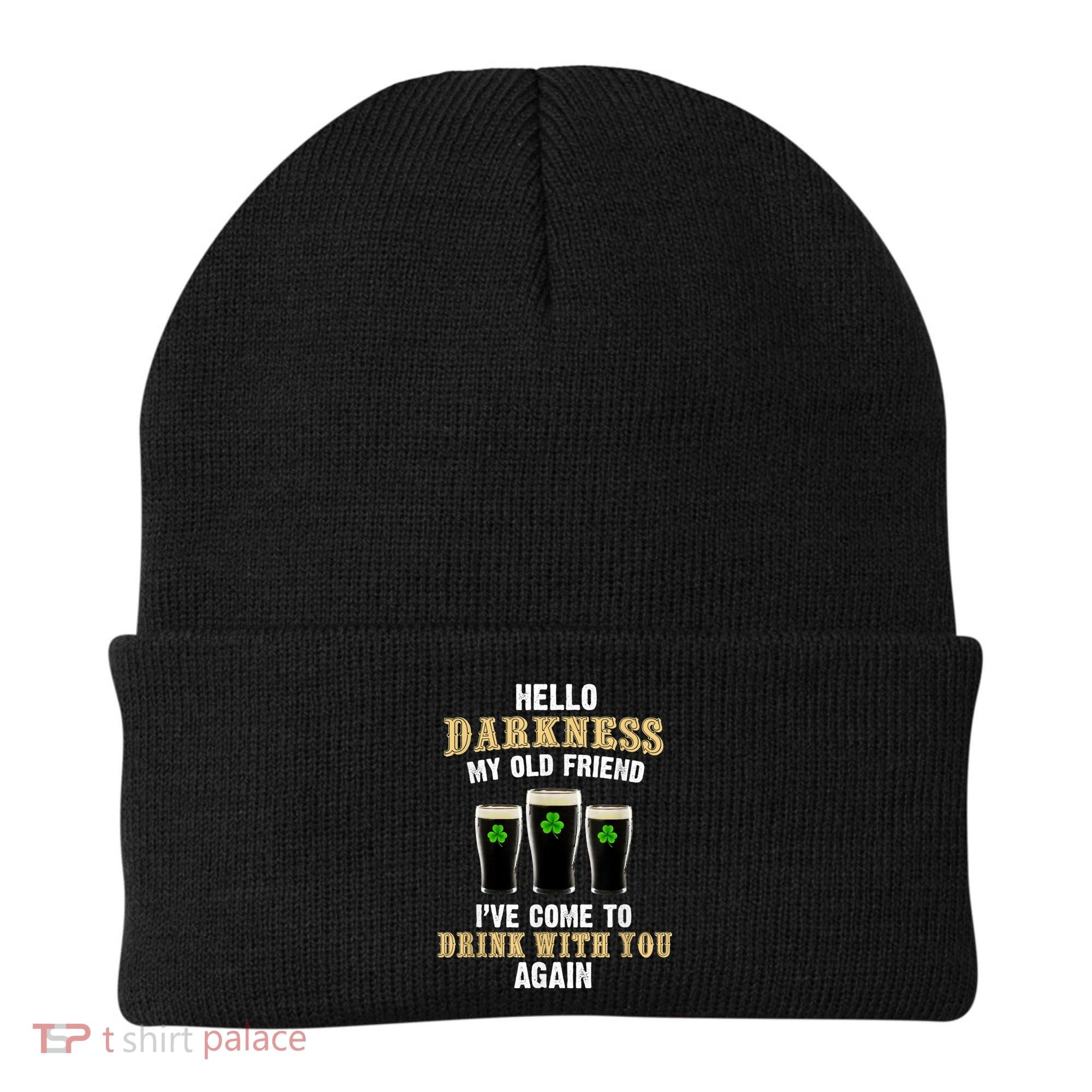 Hello Darkness My Old Friend I’ve Come To Drink With You Again Beanie