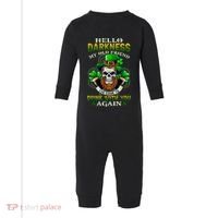 Hello Darkness My Old Friend I’ve Come To Drink With You Again Infant Fleece One Piece thumb 0