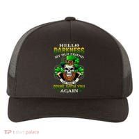 Hello Darkness My Old Friend I’ve Come To Drink With You Again Yupoong Adult 5-Panel Trucker Hat thumb 0