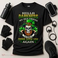 Hello Darkness My Old Friend I’ve Come To Drink With You Again Cooling Performance Crew T-Shirt thumb 3