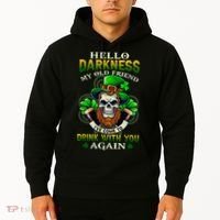 Hello Darkness My Old Friend I’ve Come To Drink With You Again Hoodie thumb 2