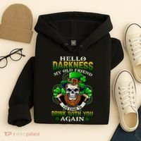 Hello Darkness My Old Friend I’ve Come To Drink With You Again Hoodie thumb 4