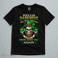 Hello Darkness My Old Friend I’ve Come To Drink With You Again T-Shirt thumb 5