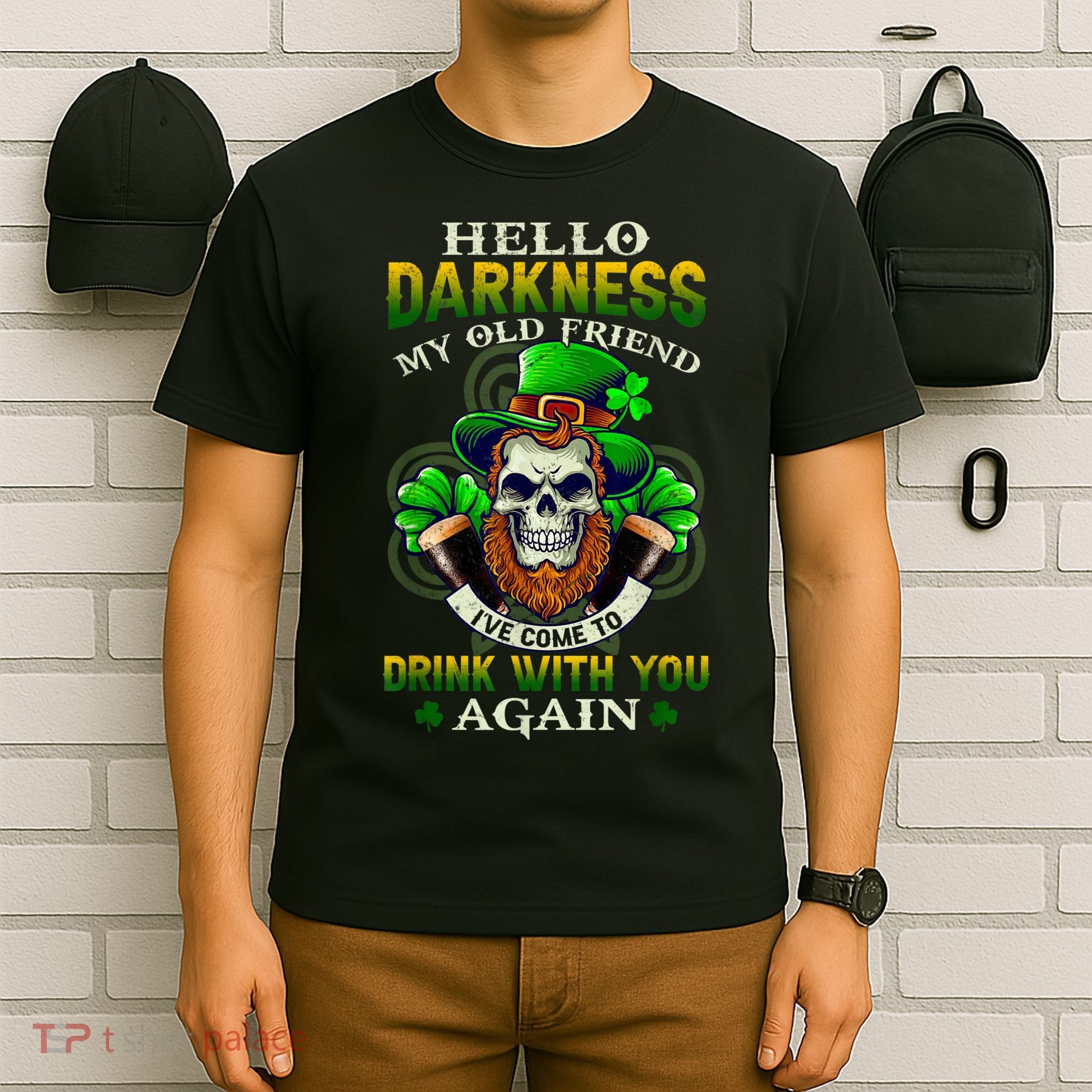 Hello Darkness My Old Friend I’ve Come To Drink With You Again T-Shirt
