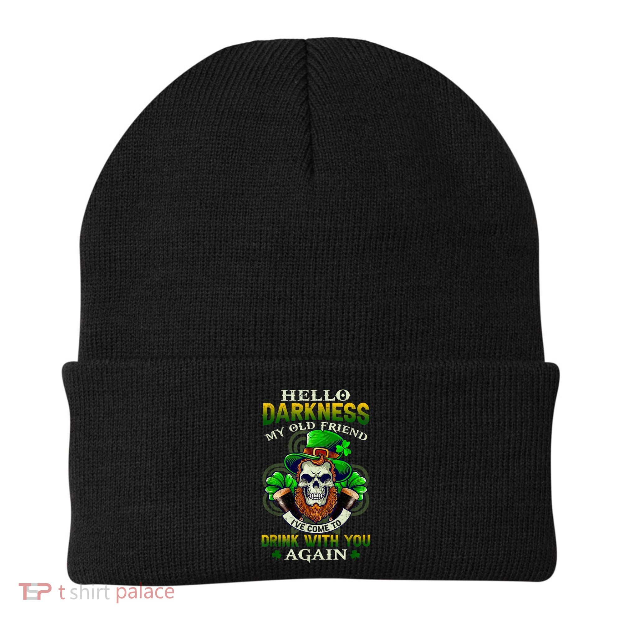 Hello Darkness My Old Friend I’ve Come To Drink With You Again Beanie