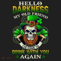 Hello Darkness My Old Friend I’ve Come To Drink With You Again Beanie thumb 2