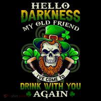 Hello Darkness My Old Friend I’ve Come To Drink With You Again Women's Hoodie thumb 2