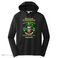 Hello Darkness My Old Friend I’ve Come To Drink With You Again Performance Fleece Hoodie thumb 0