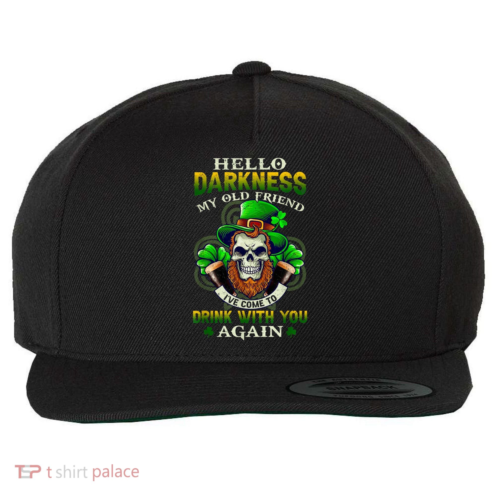 Hello Darkness My Old Friend I’ve Come To Drink With You Again Wool Snapback Cap