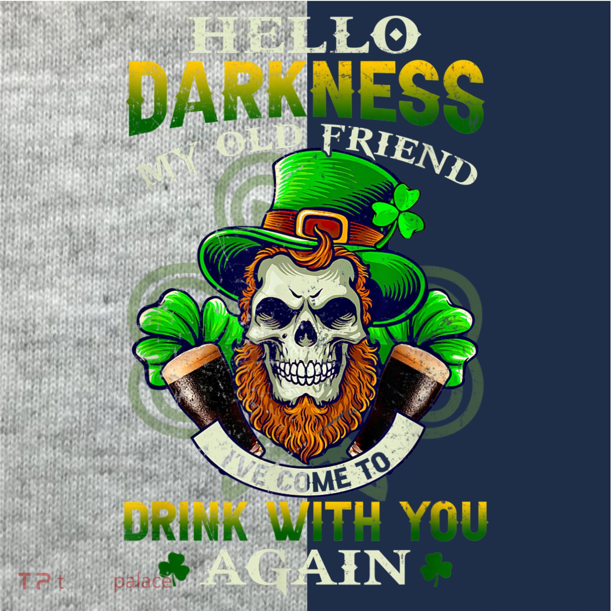 Hello Darkness My Old Friend I’ve Come To Drink With You Again Kids Colorblock Raglan Jersey