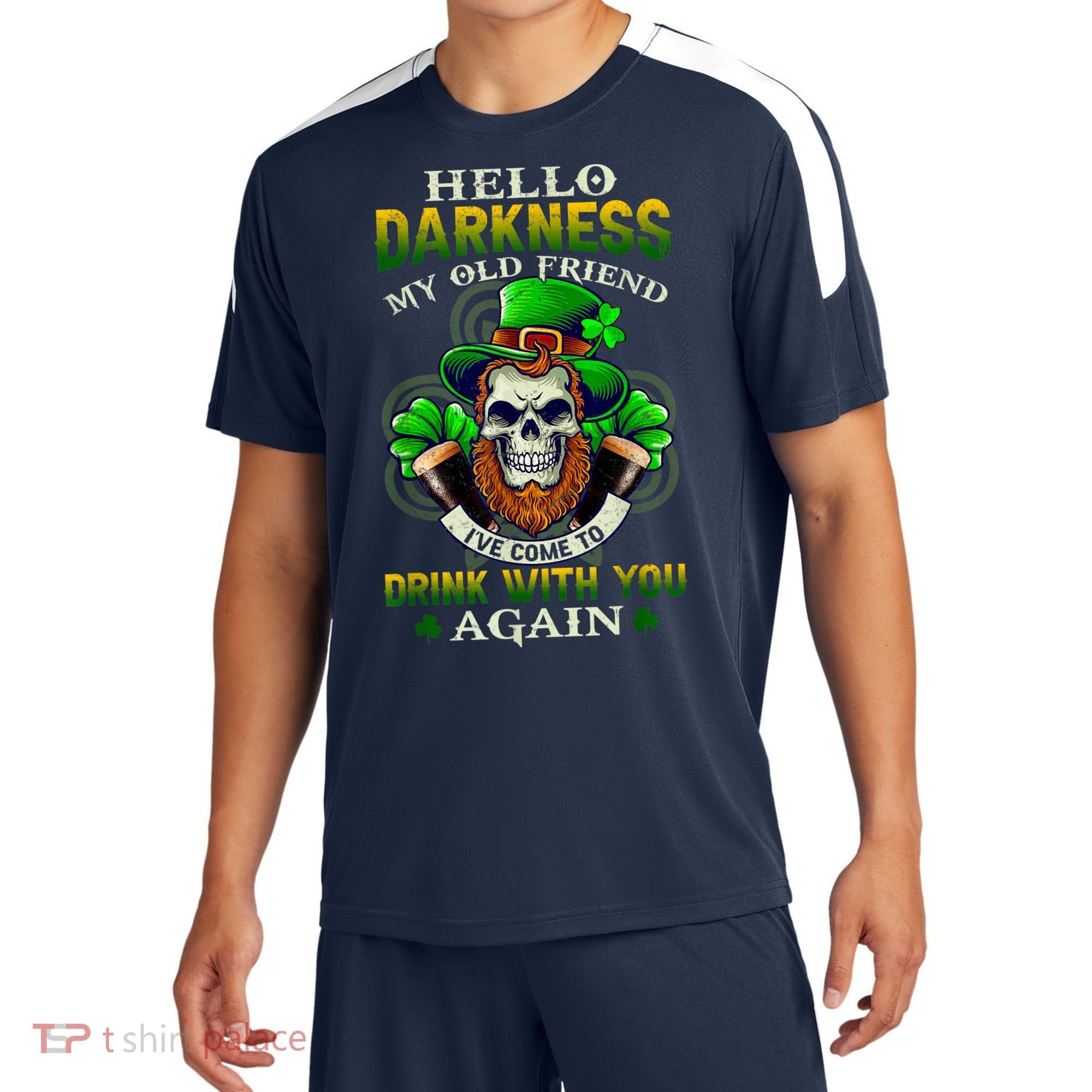 Hello Darkness My Old Friend I’ve Come To Drink With You Again Sport-Tek Competitor United Soccer Jersey