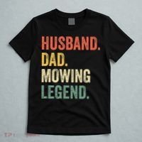Husband Dad Mowing Legend Lawn Care Gardener Father Funny T-Shirt thumb 5