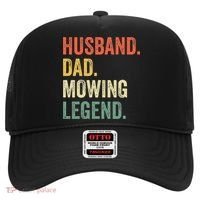 Husband Dad Mowing Legend Lawn Care Gardener Father Funny Hat thumb 0