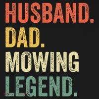 Husband Dad Mowing Legend Lawn Care Gardener Father Funny Visor thumb 3