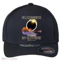 Hello Darkness My Old Friend Solar Eclipse April 08 2024 Flexfit Unipanel Trucker Cap thumb 0