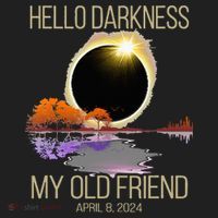 Hello Darkness My Old Friend Solar Eclipse April 08 2024 12oz Stainless Steel Coffee Mug thumb 3