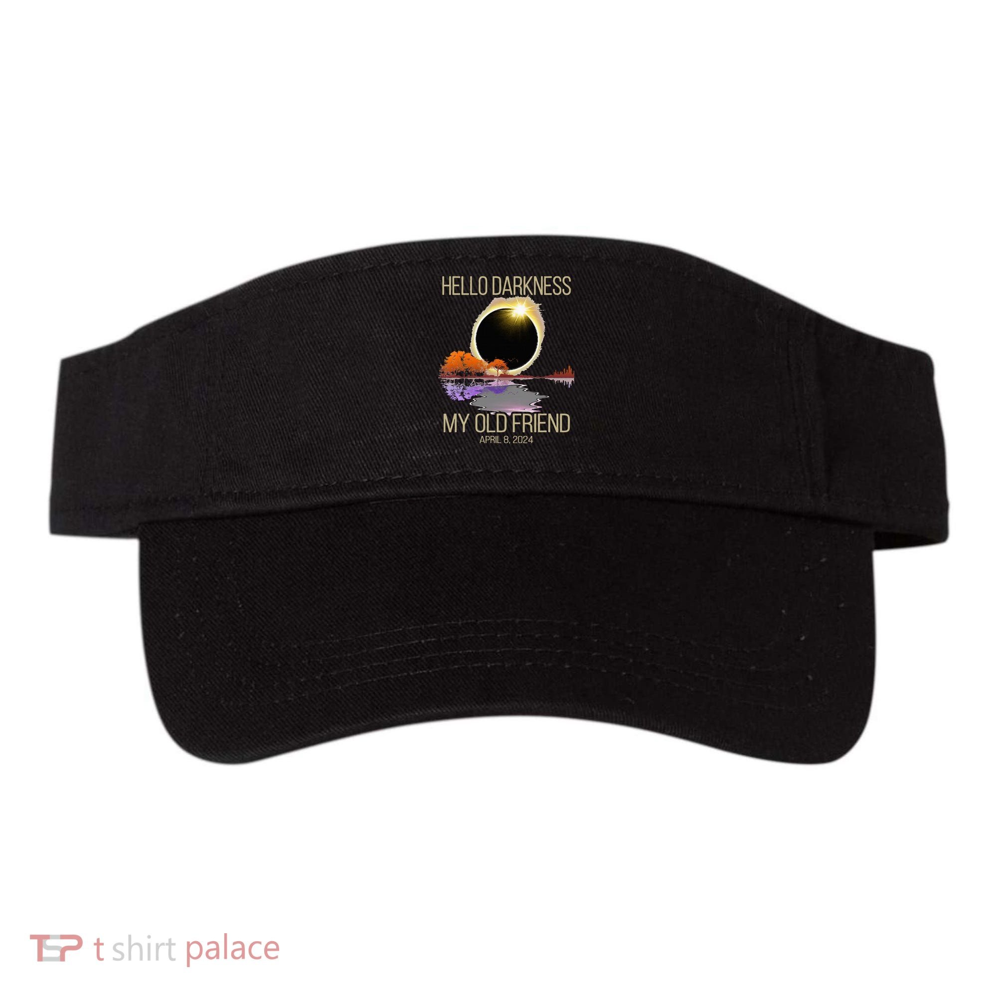 Hello Darkness My Old Friend Solar Eclipse April 08 2024 Visor