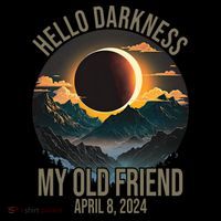Hello Darkness My Old Friend Solar Eclipse April 08 2024 Coffee Mug thumb 5