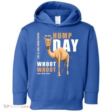 Hump Day Meaningful Gift Guess What Day It Is Gift Toddler Hoodie