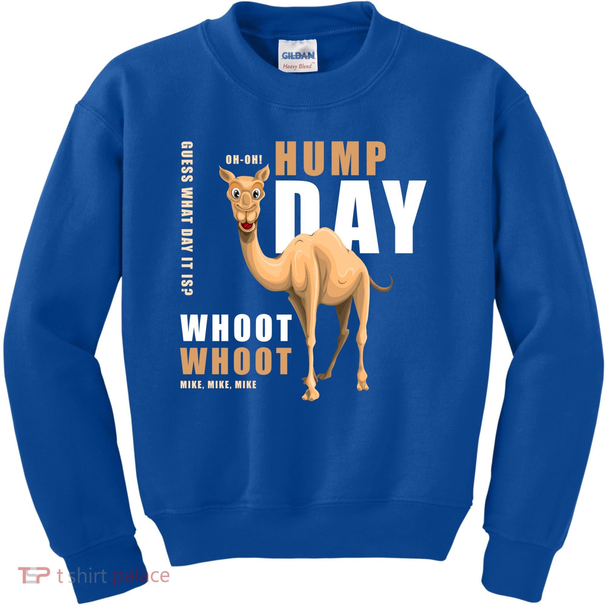 Hump Day Meaningful Gift Guess What Day It Is Gift Kids Sweatshirt