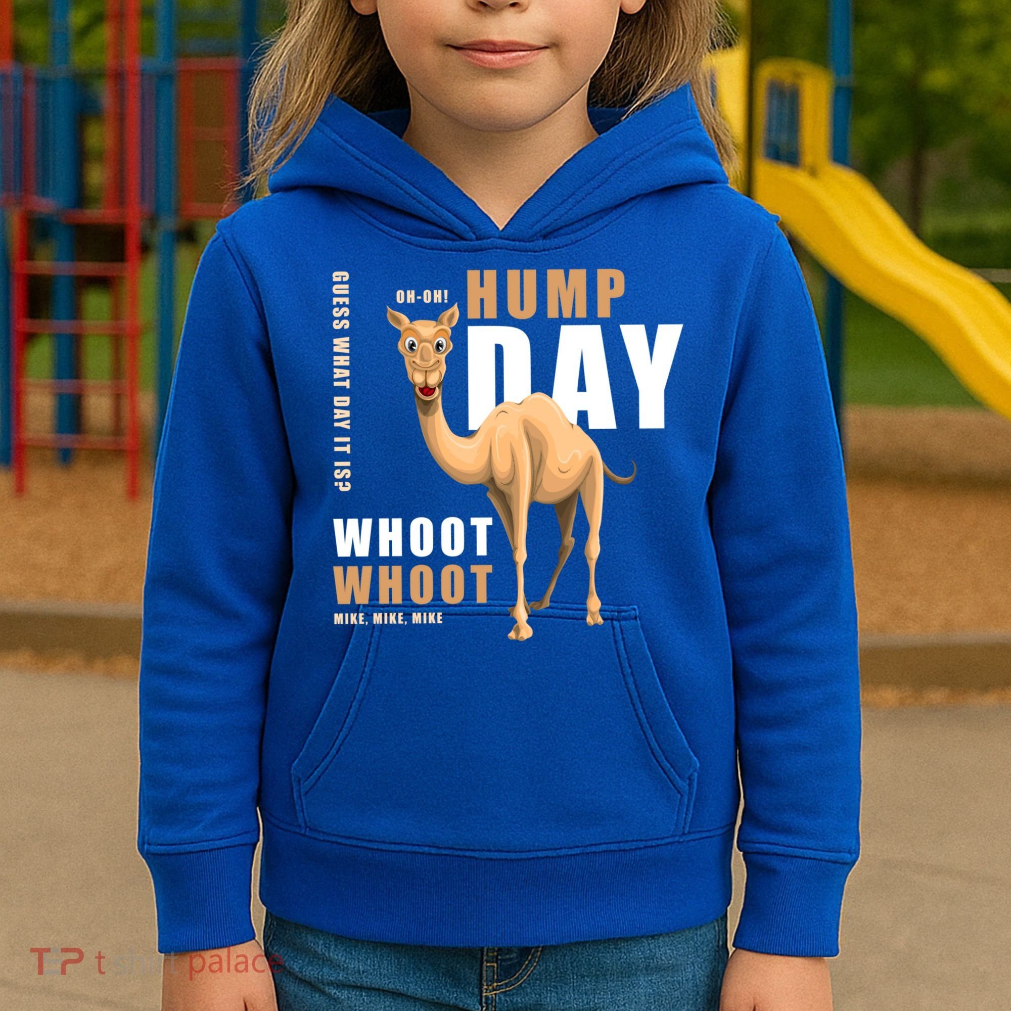 Hump Day Meaningful Gift Guess What Day It Is Gift Kids Hoodie