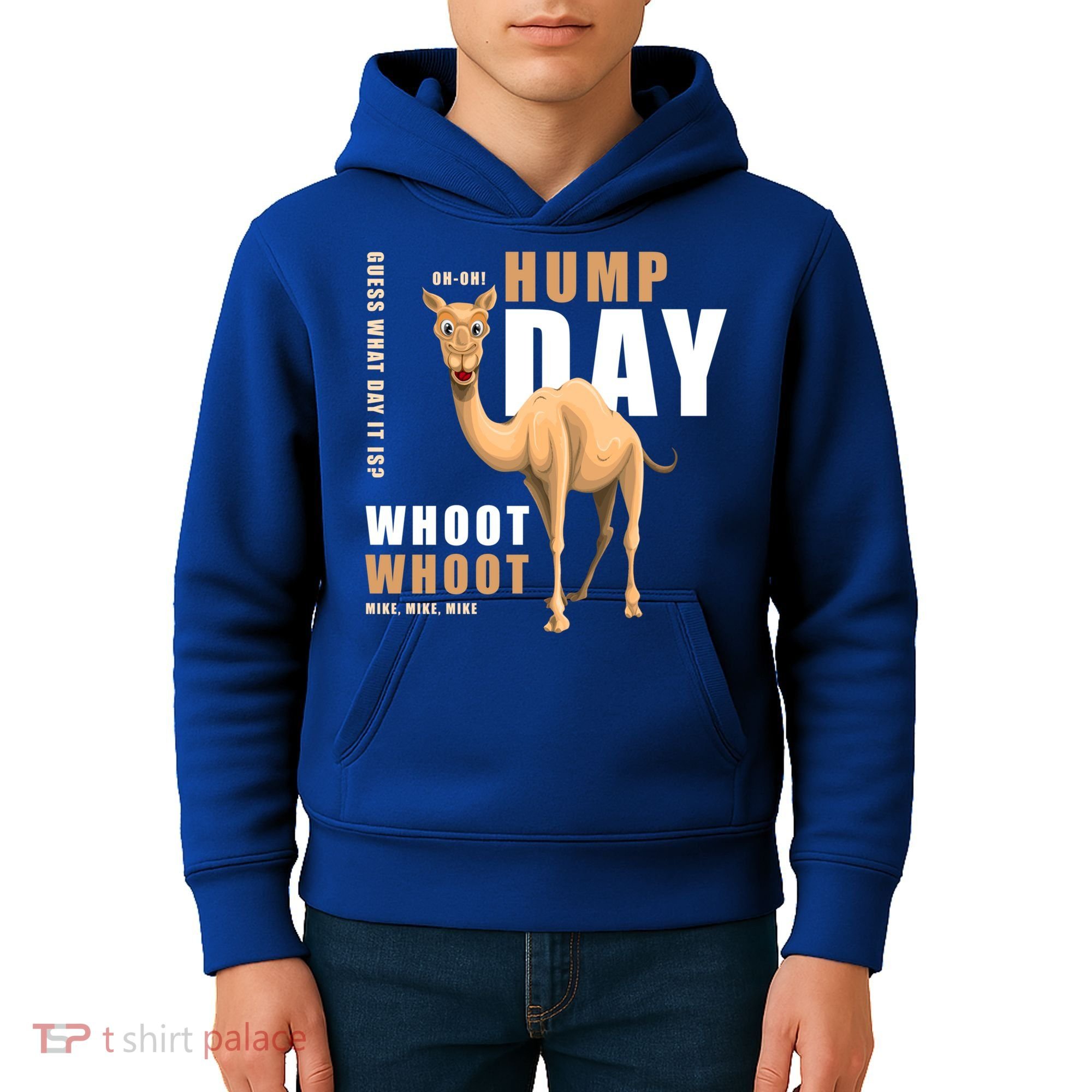 Hump Day Meaningful Gift Guess What Day It Is Gift Kids Hoodie