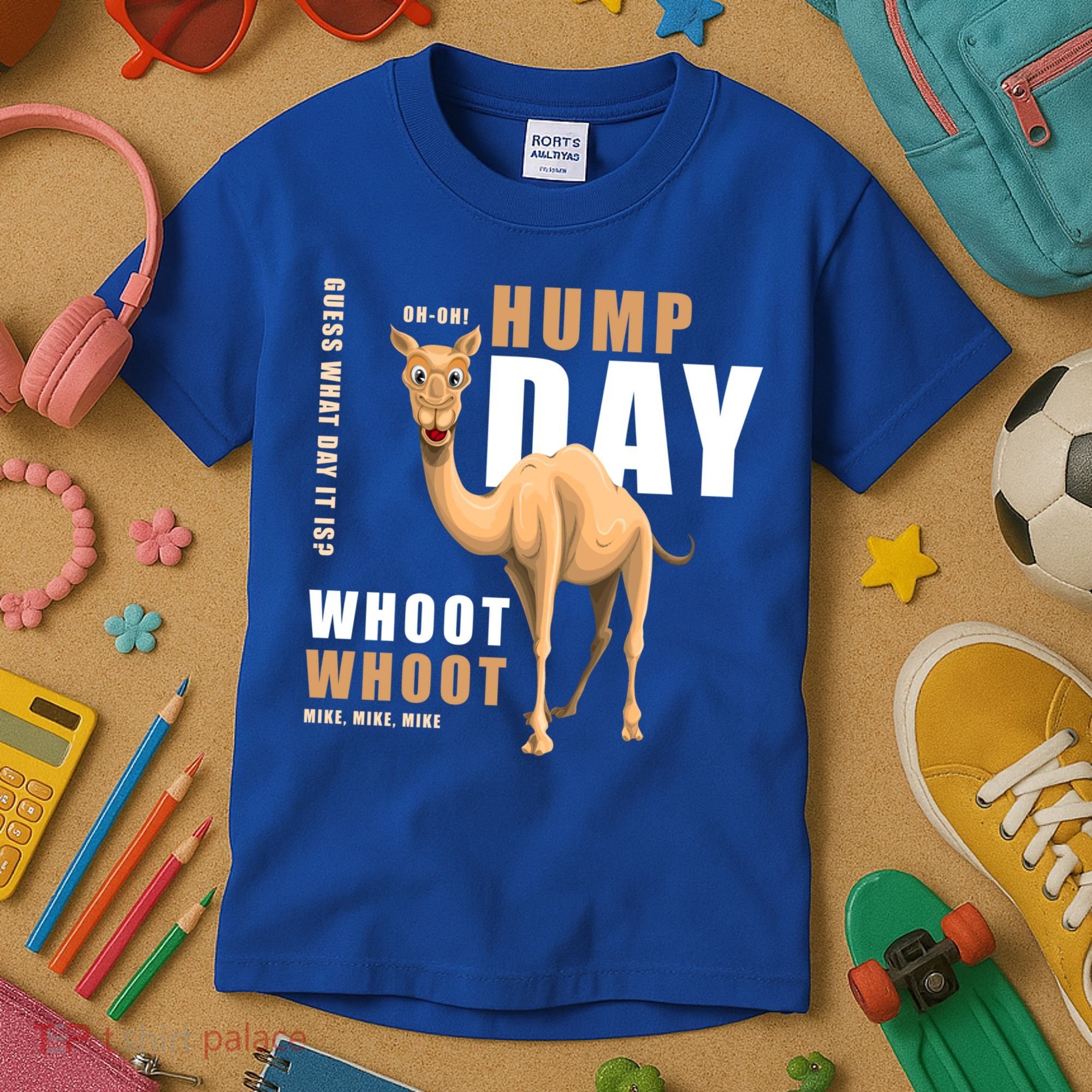 Hump Day Meaningful Gift Guess What Day It Is Gift Kids T-Shirt