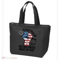 He Did Not Spread Hate You Just Hated What He Said RIP Charlie Kirk Tote Bag thumb 3