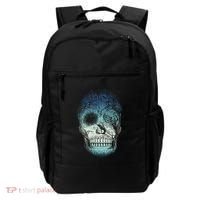 Halloween Dark Nature Forest Skull Backpack thumb 0