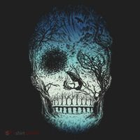 Halloween Dark Nature Forest Skull Tumbler thumb 3