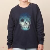 Halloween Dark Nature Forest Skull Women's Sweatshirt thumb 0