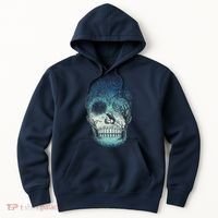 Halloween Dark Nature Forest Skull Hoodie thumb 0