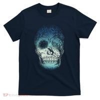 Halloween Dark Nature Forest Skull T-Shirt thumb 0
