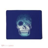Halloween Dark Nature Forest Skull Mousepad thumb 0