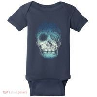 Halloween Dark Nature Forest Skull Baby Bodysuit thumb 0