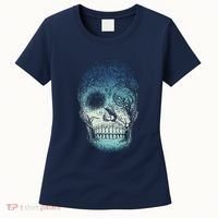 Halloween Dark Nature Forest Skull Women's T-Shirt thumb 0