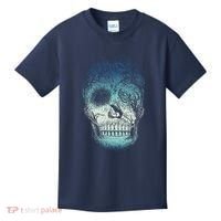 Halloween Dark Nature Forest Skull Kids T-Shirt thumb 0