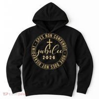 Hope Does Not Disappoint Spes Non Counfundit Jubilee 2026 Hoodie thumb 0