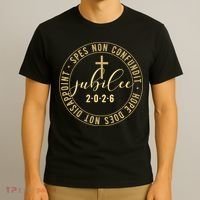 Hope Does Not Disappoint Spes Non Counfundit Jubilee 2026 T-Shirt thumb 3