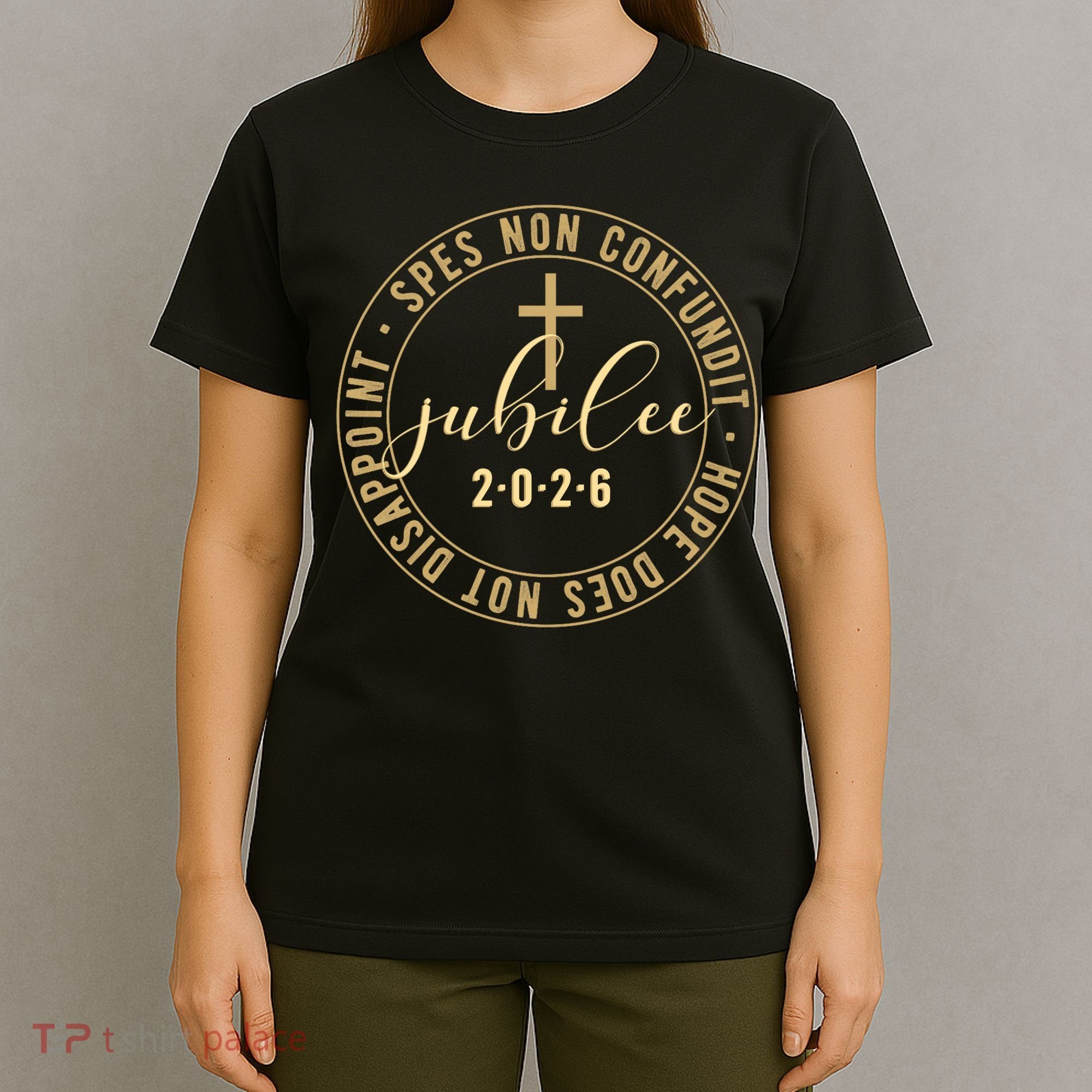 Hope Does Not Disappoint Spes Non Counfundit Jubilee 2026 T-Shirt