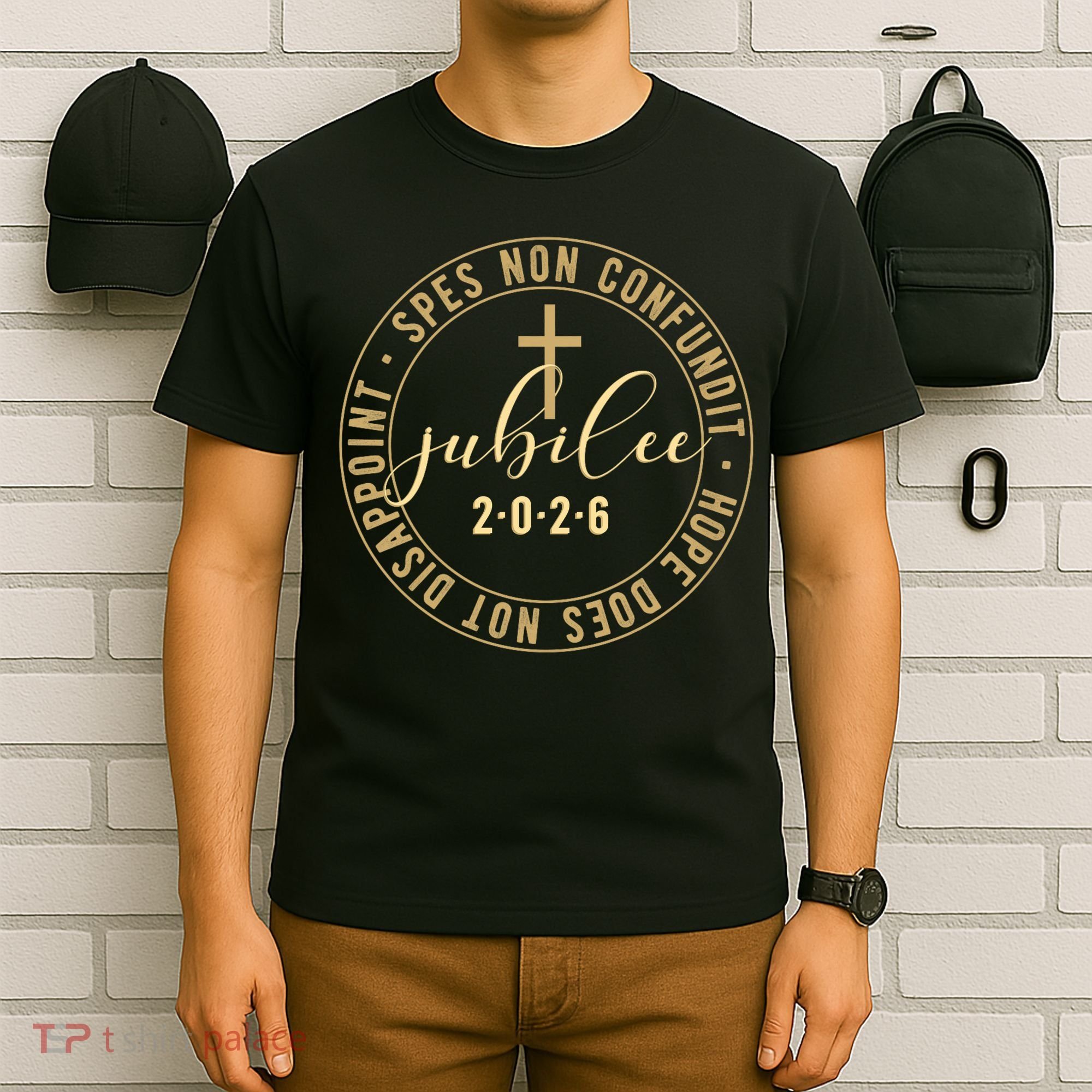Hope Does Not Disappoint Spes Non Counfundit Jubilee 2026 T-Shirt