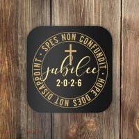 Hope Does Not Disappoint Spes Non Counfundit Jubilee 2026 Coaster thumb 0
